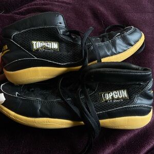 Top Gun All-Stars Cheer Shoes Black and Yellow Sneakers VROS Size 9.5 Women’s